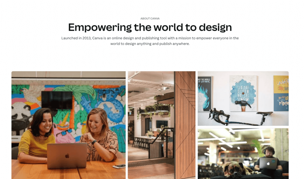 Canva's USP Statement - Empowering the World to Design