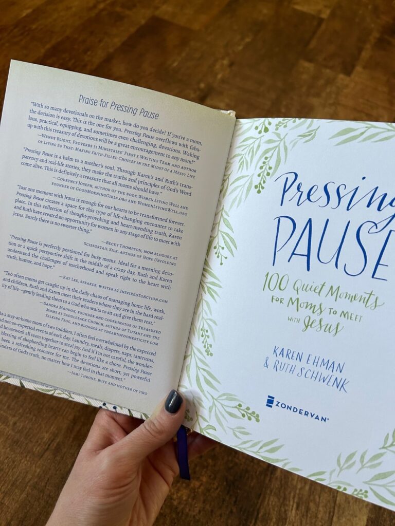 Pressing Pause Book Reviews and Praise