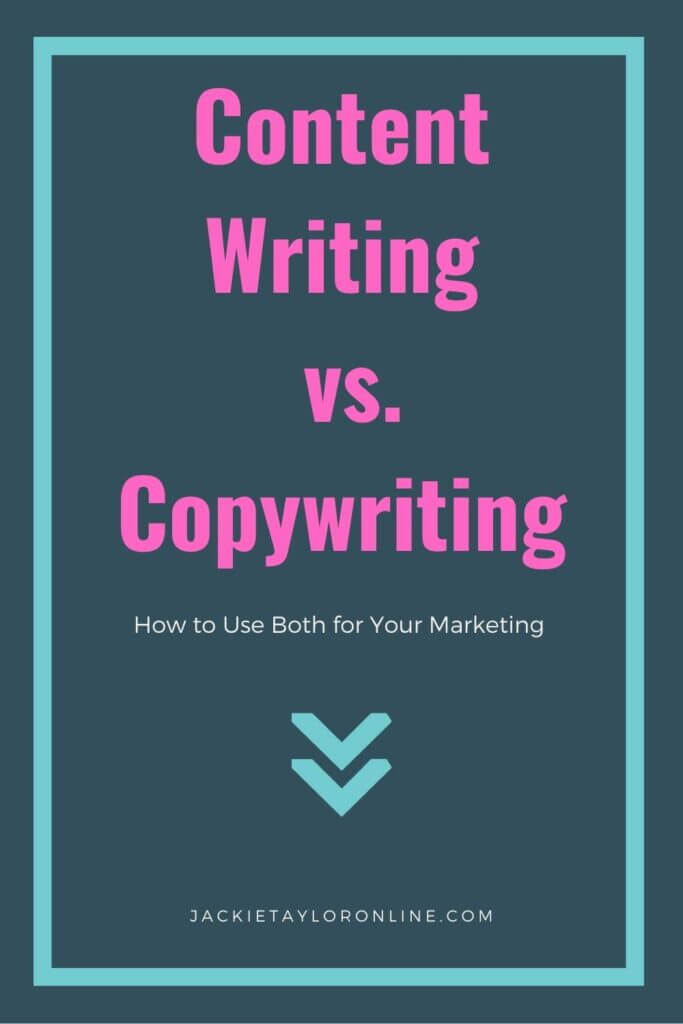 Content Writing vs Copywriting: How to use both in your marketing.