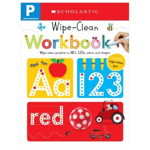 Wipe-clean dry erase books for kids. Space-saving activity for family vacations. 