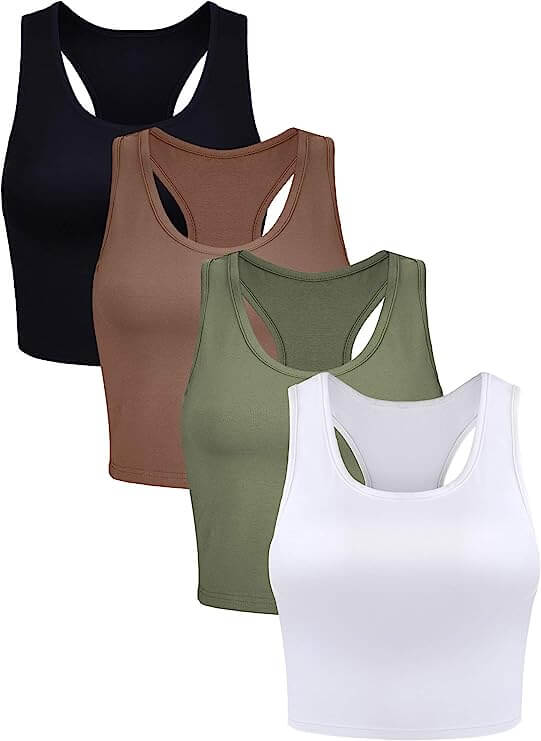 Holiday Gift Guide 2023 for Mom Entrepreneurs: Cropped tanks for layering.