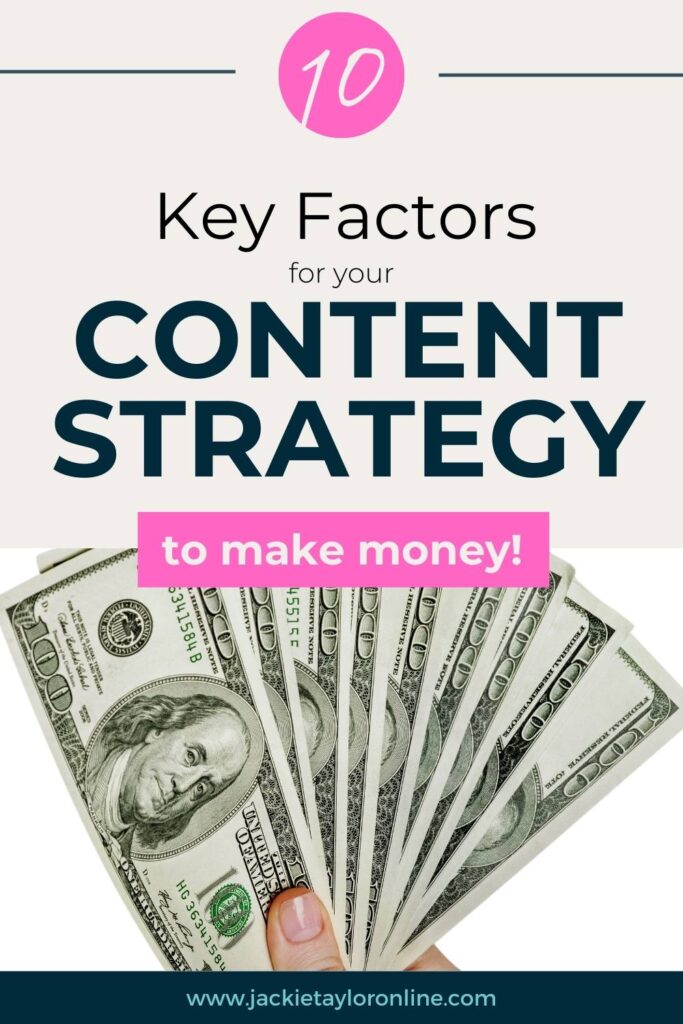 Finally create a content strategy that works. Learn the 10 key factors to unlock your content's potential.
