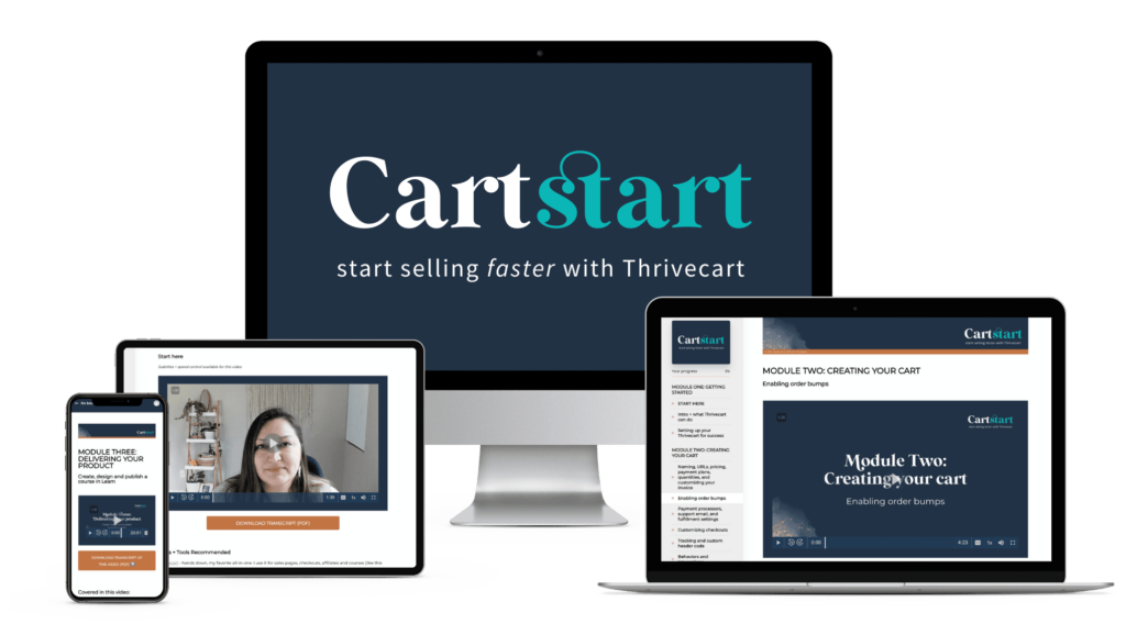 ThriveCart tutorial: Get your digital products setup on ThriveCart in as little as one day. Start making money online quickly.