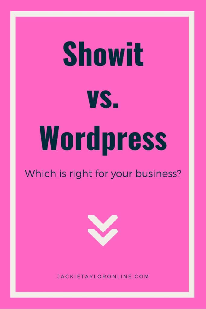 Showit Vs. WordPress: Which is right for your buisness?