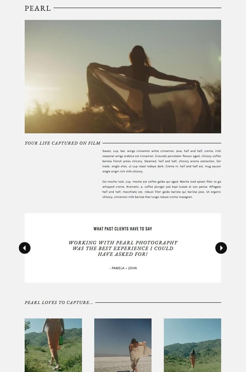 Showit Blog Templates jackietayloronline com