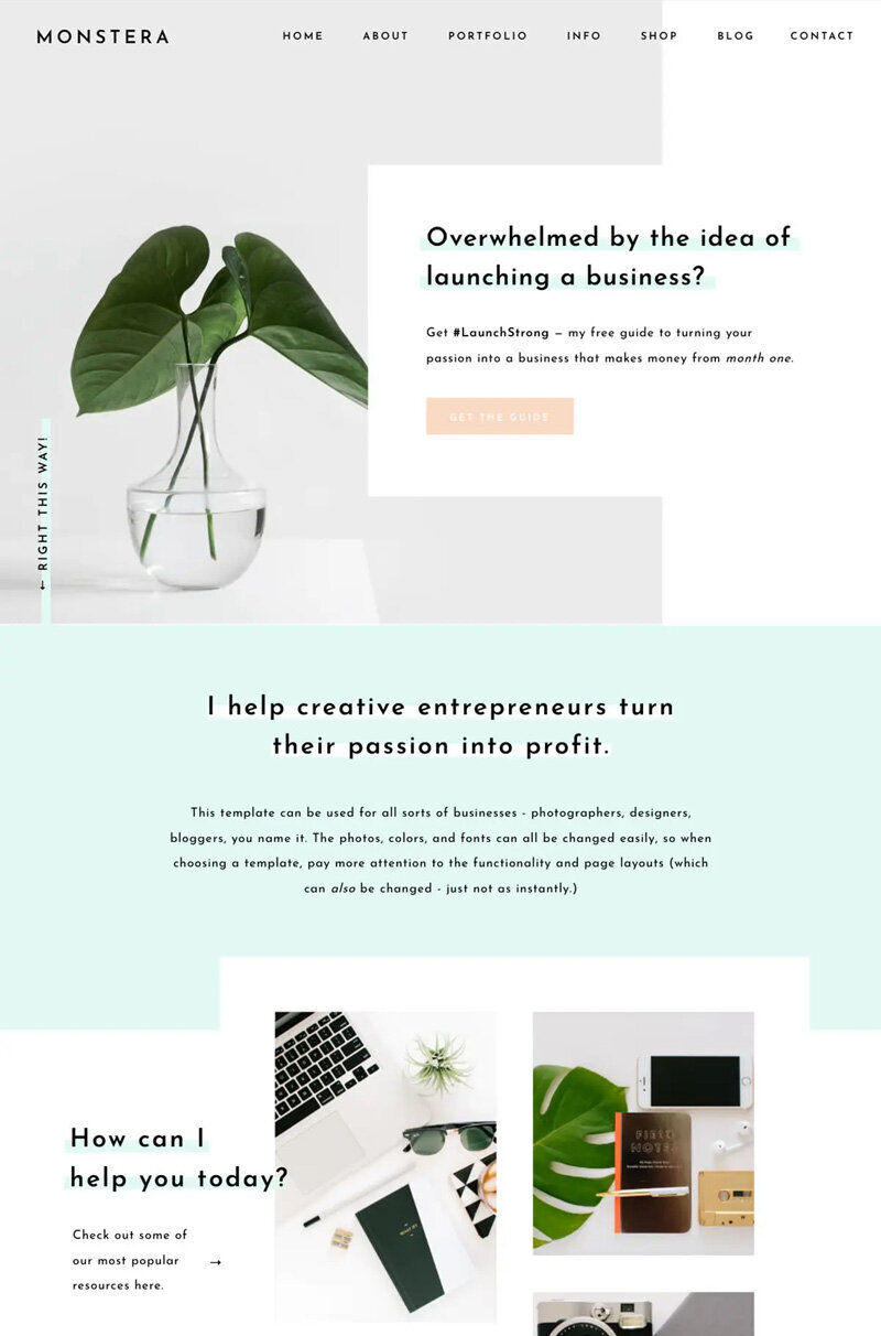 Showit Blog Templates