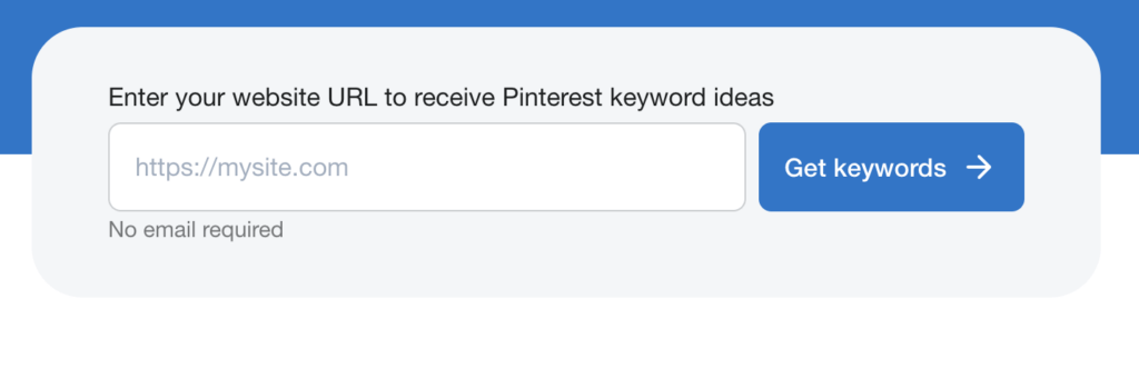 Free Pinterest Keyword Tool: What it looks like and how to use it. 