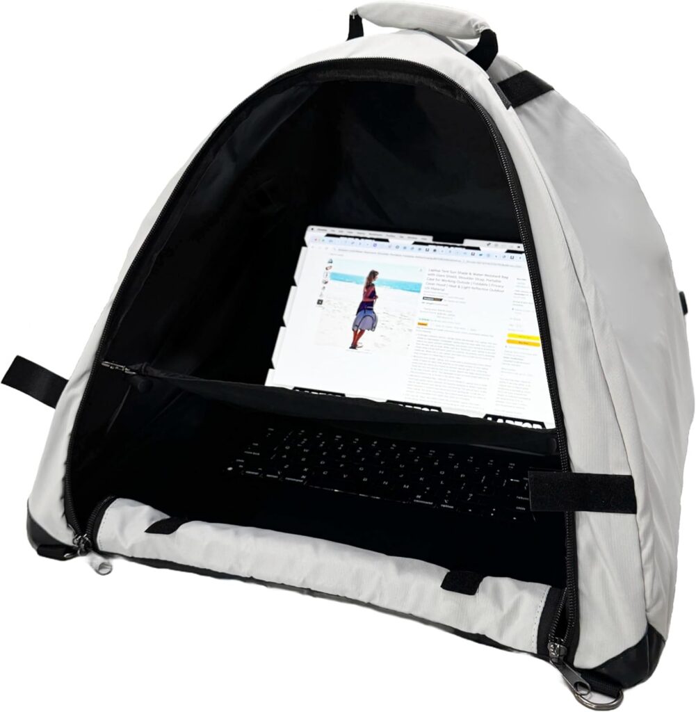 Wfh Outdoor Shade For Computer Work Outside.